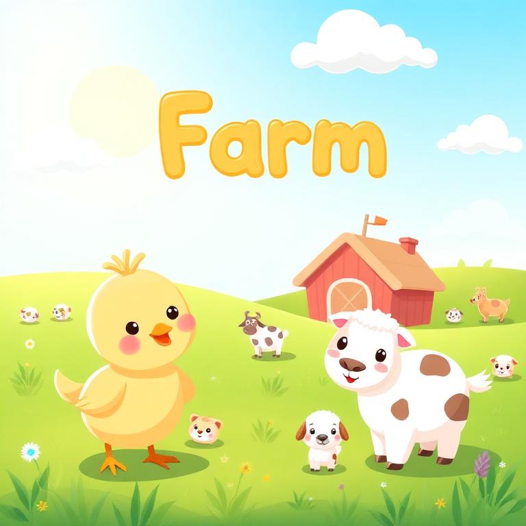 Capa do jogo Meu Amiguinho da Fazenda